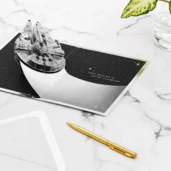 Hallmark Star Wars™ Millennium Falcon™ 3D Pop-Up Card 13 Hallmark Star Wars™ Millennium Falcon™ 3D Pop-Up Card -Hallmark Star Wars Millennium Falcon 3D PopUp Card 1499LAD2726 06