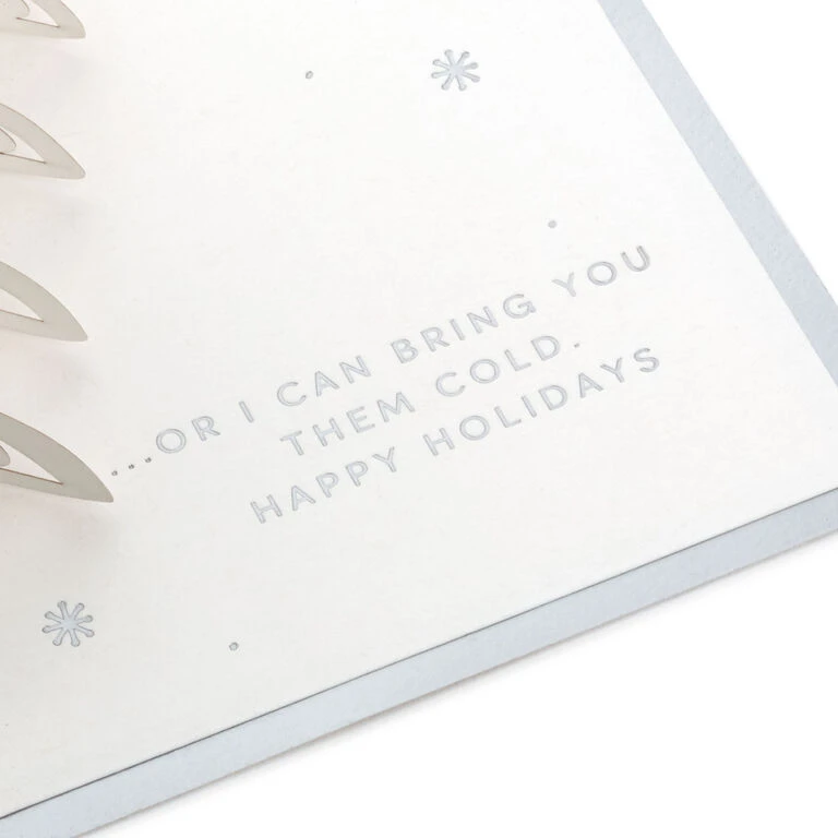 Hallmark Star Wars: The Mandalorian™ Grogu™ Warm Wishes 3D Pop-Up Holiday Card 3 Hallmark Star Wars: The Mandalorian™ Grogu™ Warm Wishes 3D Pop-Up Holiday Card - Image 3