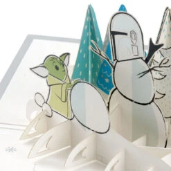 Hallmark Star Wars: The Mandalorian™ Grogu™ Warm Wishes 3D Pop-Up Holiday Card 14 Hallmark Star Wars: The Mandalorian™ Grogu™ Warm Wishes 3D Pop-Up Holiday Card -Hallmark Star Wars The Mandalorian Grogu 3D PopUp Holiday Card 1499XXH9985 05