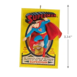 Hallmark DC™ 85th Anniversary Superman™ Ornament -Hallmark Superman Comic Book Keepsake Ornament 1999QXI6109 03