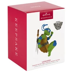 Hallmark Teenage Mutant Ninja Turtles: Mutant Mayhem Leonardo Ornament 9 Hallmark Teenage Mutant Ninja Turtles: Mutant Mayhem Leonardo Ornament -Hallmark TMNT Mutant Mayhem Leonardo Keepsake Ornament 1899QXI7369 04