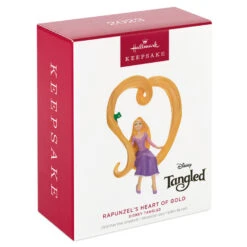 Hallmark Disney Tangled Rapunzel's Heart Of Gold Ornament -Hallmark Tangled Rapunzel and Pascal Keepsake Ornament 1899QXD6557 04