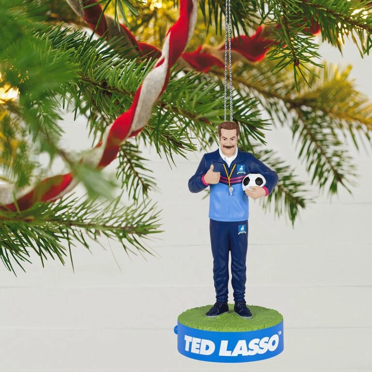 Hallmark Ted Lasso™ Ornament With Sound 2 Hallmark Ted Lasso™ Ornament With Sound - Image 2