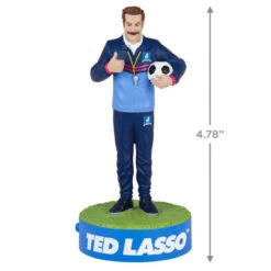 Hallmark Ted Lasso™ Ornament With Sound 8 Hallmark Ted Lasso™ Ornament With Sound -Hallmark Ted Lasso Keepsake Ornament 2199QXI6259 03