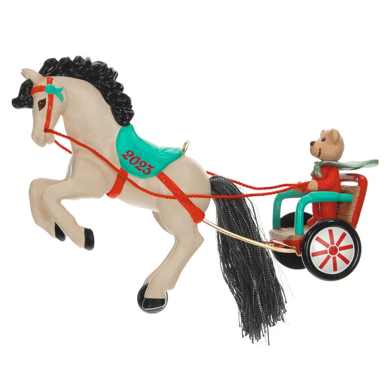 Hallmark A Pony For Christmas 2023 Ornament 1 Hallmark A Pony For Christmas 2023 Ornament