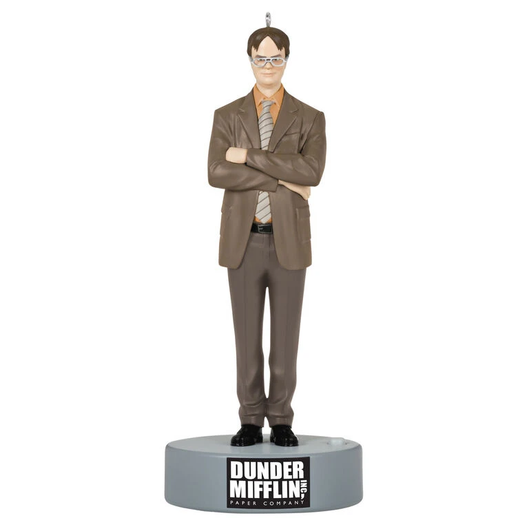 Hallmark The Office Dwight Schrute Ornament With Sound 1 Hallmark The Office Dwight Schrute Ornament With Sound
