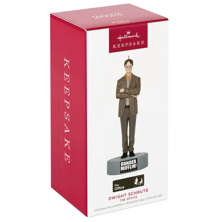 Hallmark The Office Dwight Schrute Ornament With Sound 4 Hallmark The Office Dwight Schrute Ornament With Sound - Image 4
