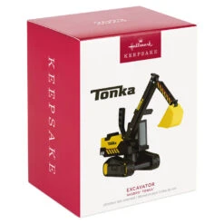 Hallmark Hasbro® Tonka® Excavator Ornament -Hallmark Tonka Truck Excavator Keepsake Ornament 1899QXI7339 04