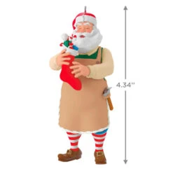 Hallmark Toymaker Santa Surprise Mystery Ornament 13 Hallmark Toymaker Santa Surprise Mystery Ornament -Hallmark Toymaker Santa Holding Stocking Keepsake Ornament 1999QGO2967 05