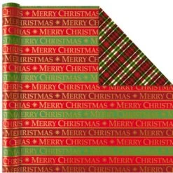Hallmark Traditional Christmas 4-Pack Reversible Wrapping Paper Rolls, 150 Sq. Ft. -Hallmark Traditional Christmas 4Pack Reversible Wrapping Paper Rolls 150 sq ft root 5JXW1738 JXW1738 1470 3.jpg Source Image