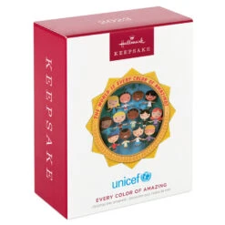 Hallmark UNICEF Every Color Of Amazing Papercraft Ornament 9 Hallmark UNICEF Every Color Of Amazing Papercraft Ornament -Hallmark UNICEF Children of World Keepsake Ornament 1999QXI7497 04
