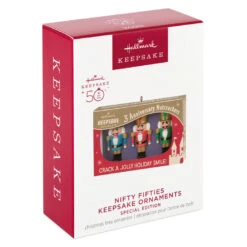 Hallmark Nifty Fifties Keepsake Ornaments Special Edition Ornament -Hallmark Vintage Box of Nutcrackers Keepsake Ornament 2099QGO2819 04