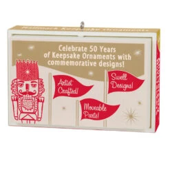 Hallmark Nifty Fifties Keepsake Ornaments Special Edition Ornament -Hallmark Vintage Box of Nutcrackers Keepsake Ornament 2099QGO2819 06