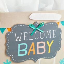 Hallmark 13" Welcome Baby 3-Pack Assorted Gift Bags With Tissue -Hallmark Welcome Baby 3Pack Assorted Large Gift Bags Tissue 5EGB6421 08