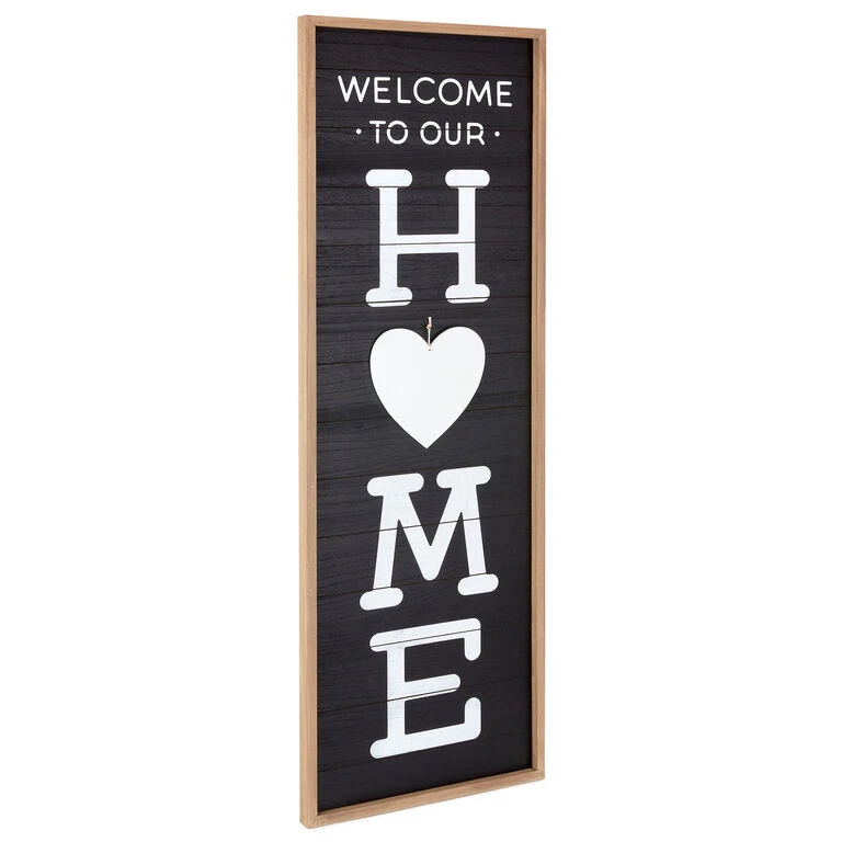 Hallmark Welcome Home Front Porch Sign With Seasonal Decorations, 16.5x47.25 2 Hallmark Welcome Home Front Porch Sign With Seasonal Decorations, 16.5x47.25 - Image 2