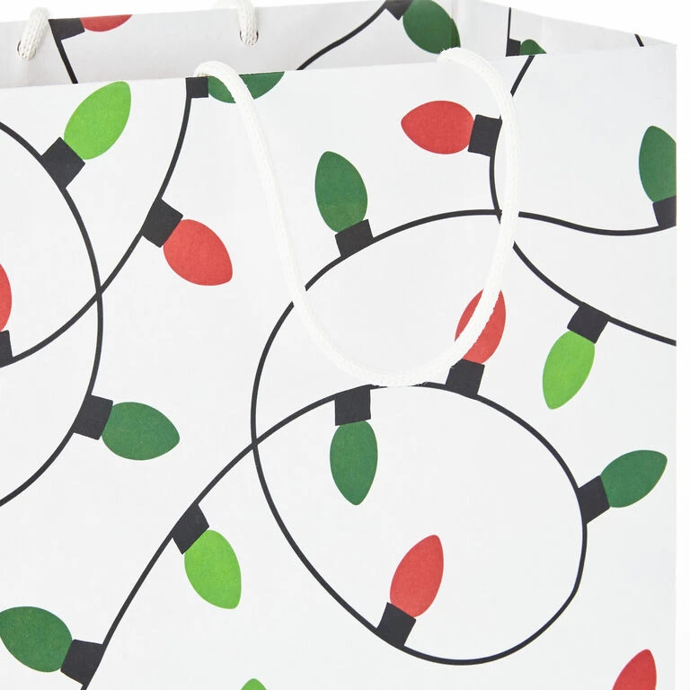 Hallmark Merry Mix 8-Pack Christmas Gift Bags, Assorted Sizes And Designs 5 Hallmark Merry Mix 8-Pack Christmas Gift Bags, Assorted Sizes And Designs - Image 5