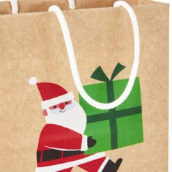 Hallmark Merry Mix 8-Pack Christmas Gift Bags, Assorted Sizes And Designs 11 Hallmark Merry Mix 8-Pack Christmas Gift Bags, Assorted Sizes And Designs -Hallmark White and Kraft Paper Assortment Christmas Gift Bags 5XGB1410 06