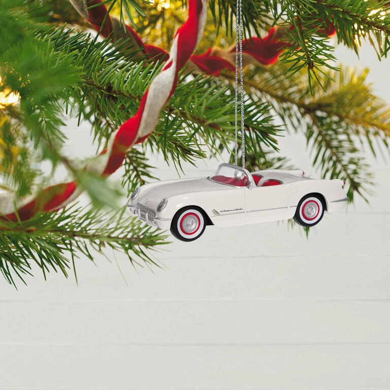 Hallmark 1953 Chevrolet® Corvette® 70th Anniversary 2023 Metal Ornament 2 Hallmark 1953 Chevrolet® Corvette® 70th Anniversary 2023 Metal Ornament - Image 2