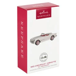 Hallmark 1953 Chevrolet® Corvette® 70th Anniversary 2023 Metal Ornament 9 Hallmark 1953 Chevrolet® Corvette® 70th Anniversary 2023 Metal Ornament -Hallmark White and Red Corvette Car Keepsake Ornament 2199QXE3247 04