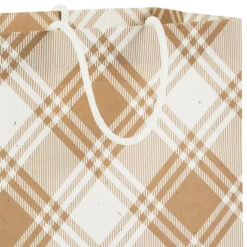 Hallmark Christmas Kraft 8-Pack Holiday Gift Bags, Assorted Sizes And Designs 10 Hallmark Christmas Kraft 8-Pack Holiday Gift Bags, Assorted Sizes And Designs -Hallmark White on Kraft Paper Assortment Christmas Gift Bags 5XGB1417 05