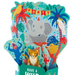 Hallmark Wild Animal Party Boxed Pop-Up Birthday Cards, Pack Of 8 10 Hallmark Wild Animal Party Boxed Pop-Up Birthday Cards, Pack Of 8 -Hallmark Wild Animal Party PopUp Boxed Birthday Cards 5STZ1174 04