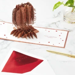 Hallmark Willow Tree You And Me Always 3D Pop-Up Love Card 13 Hallmark Willow Tree You And Me Always 3D Pop-Up Love Card -Hallmark Willow Tree You Me Always Wood 3D PopUp Love Card 1499LAD2736 06