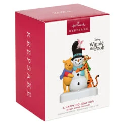 Hallmark Disney Winnie The Pooh A Happy Holiday Hug Musical Ornament -Hallmark Winnie the Pooh Tigger Piglet Keepsake Ornament 2999QXD6737 04