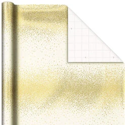 Hallmark Winter Glow 3-Pack Christmas Wrapping Paper Assortment, 80 Sq. Ft. -Hallmark Winter Glow Christmas Wrapping Paper Assortment 5JXW1060 05