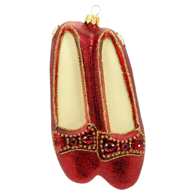 Hallmark The Wizard Of Oz™ Ruby Slippers™ Glass Ornament 1 Hallmark The Wizard Of Oz™ Ruby Slippers™ Glass Ornament