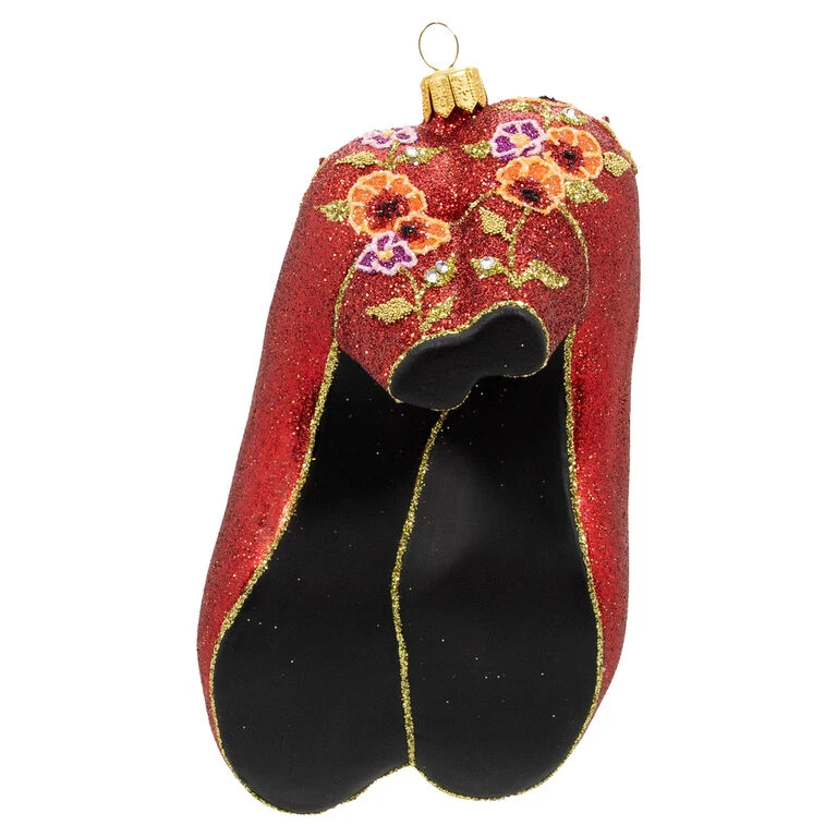 Hallmark The Wizard Of Oz™ Ruby Slippers™ Glass Ornament 6 Hallmark The Wizard Of Oz™ Ruby Slippers™ Glass Ornament - Image 6