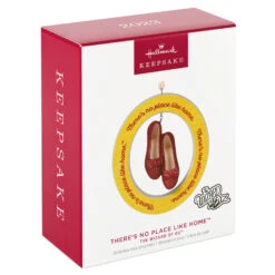 Hallmark The Wizard Of Oz™ There's No Place Like Home™ Porcelain Ornament -Hallmark Yellow Brick Road Ruby Slippers Keepsake Ornament 2999QXI6297 04