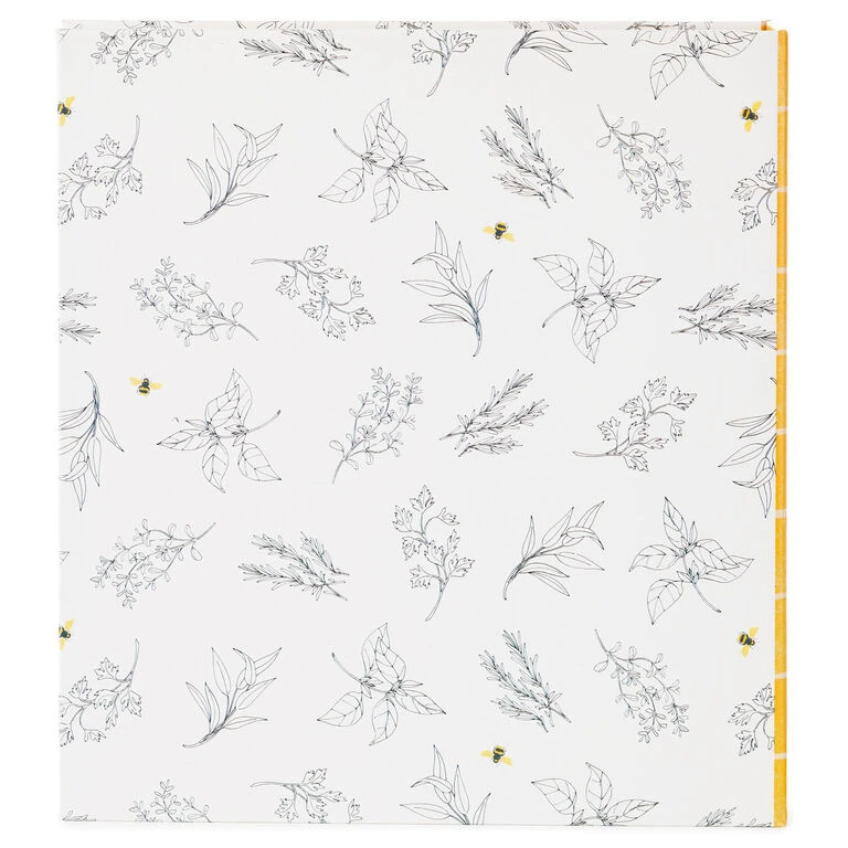 Hallmark Yellow Honeycomb Recipe Organizer Book 4 Hallmark Yellow Honeycomb Recipe Organizer Book - Image 4
