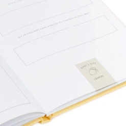 Hallmark While I Was Waiting Prompted Pregnancy Journal 21 Hallmark While I Was Waiting Prompted Pregnancy Journal -Hallmark Yellow Prompted Pregnancy Journal 1BBA4141 11